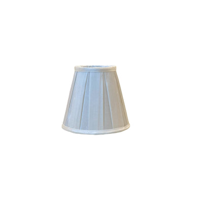 Box Pleat Silk Chandelier Shade