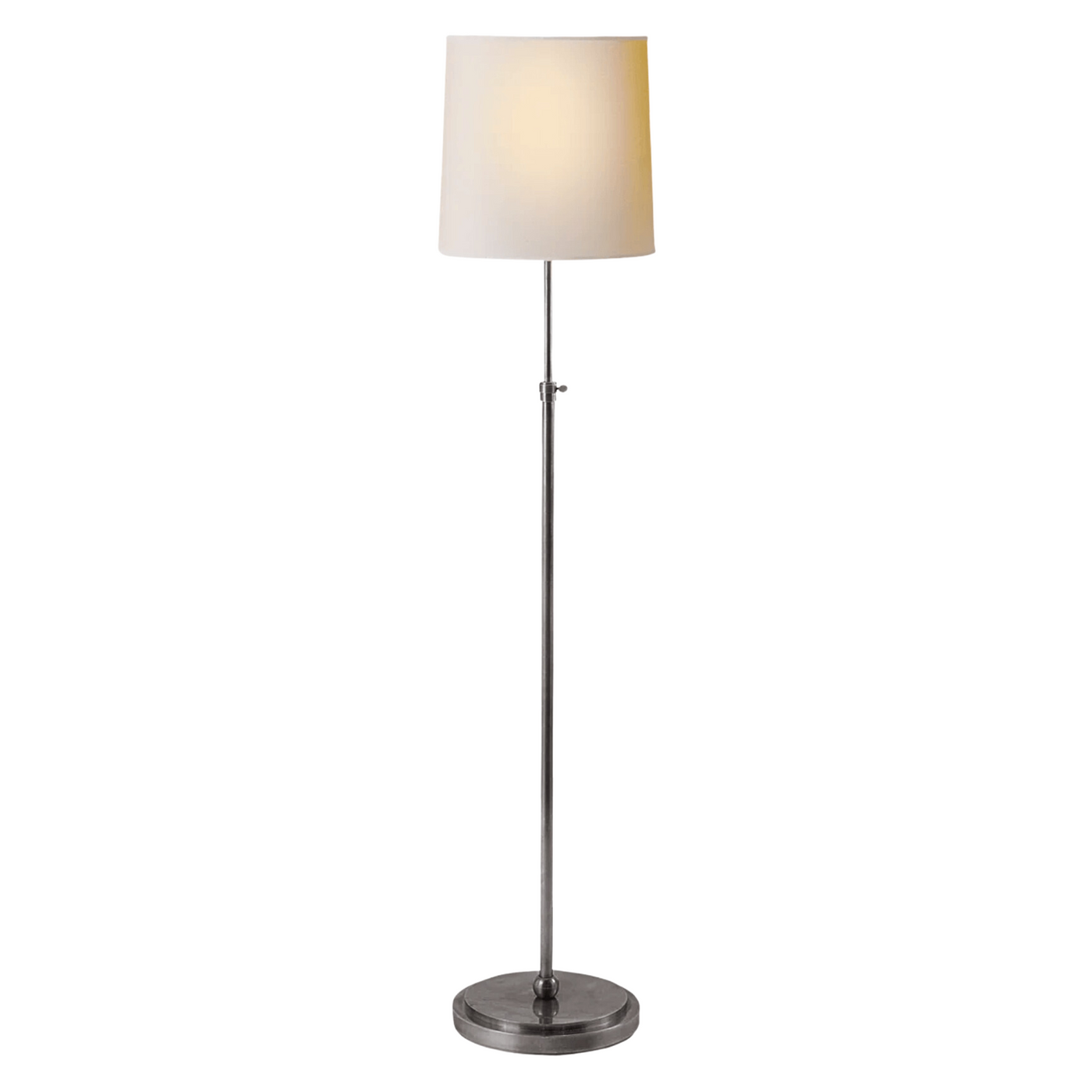 Bryant Floor Lamp - Antique Silver