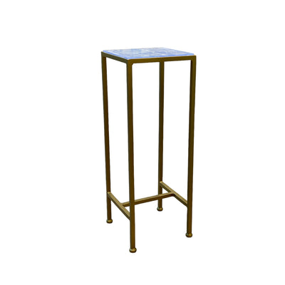 Gilded Table with blue top