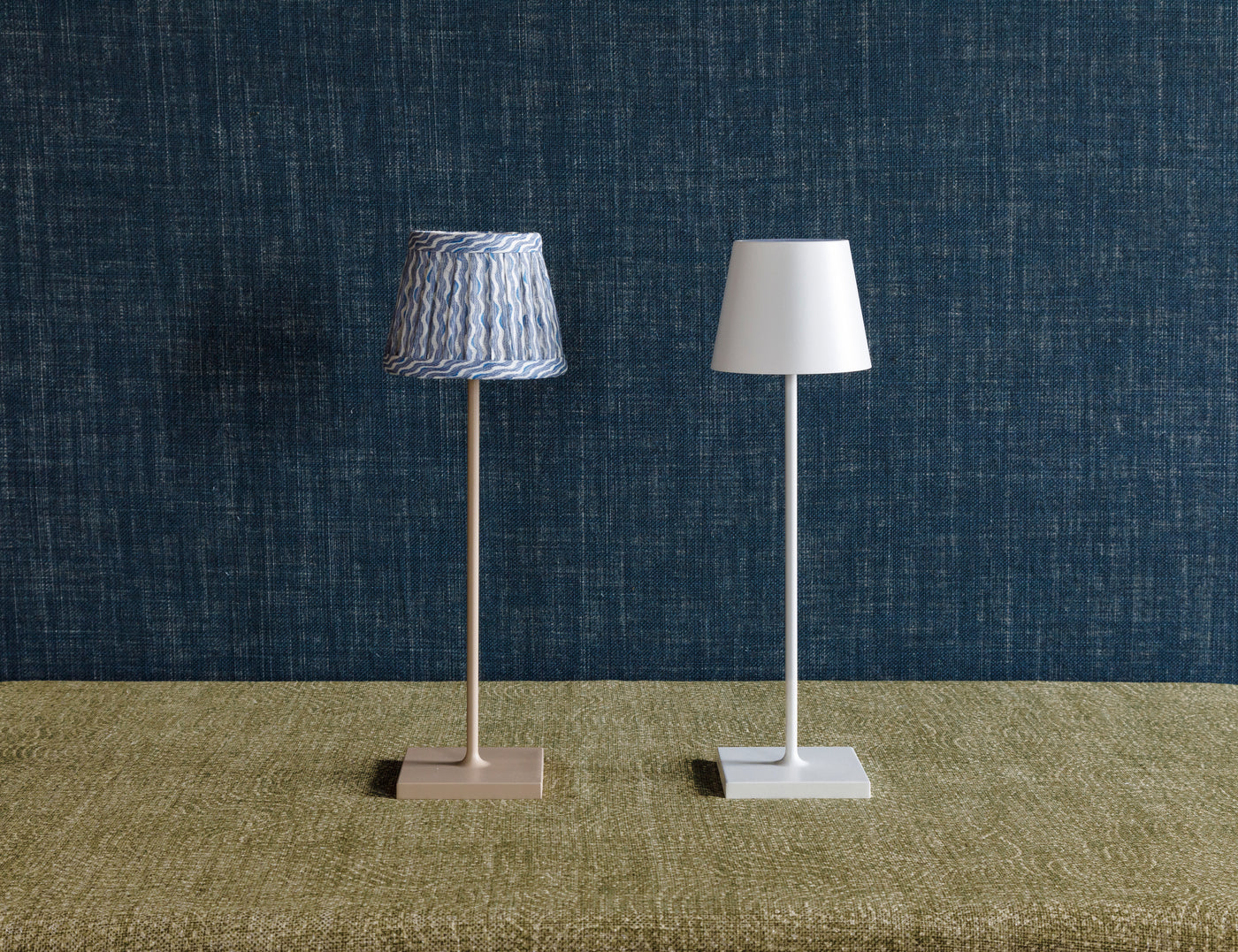 Fermoie Blue Popple Lampshade for Poldina Pro & Pro Mini