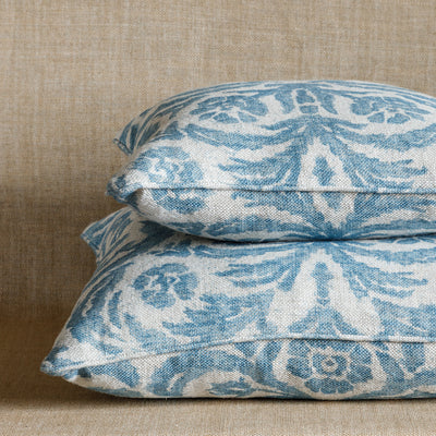 Fermoie Cushion in Light Blue Marlborough