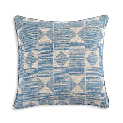 Fermoie Cushion in Blue Flag