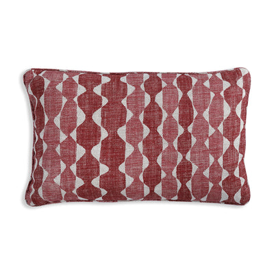 Fermoie Cushion in Red & Pink Whittle