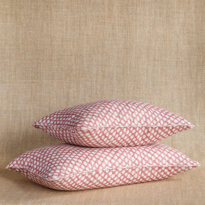 Fermoie Cushion in Pink Wicker