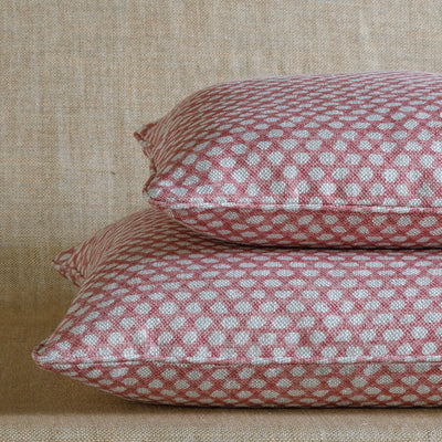 Fermoie Cushion in Pink Wicker