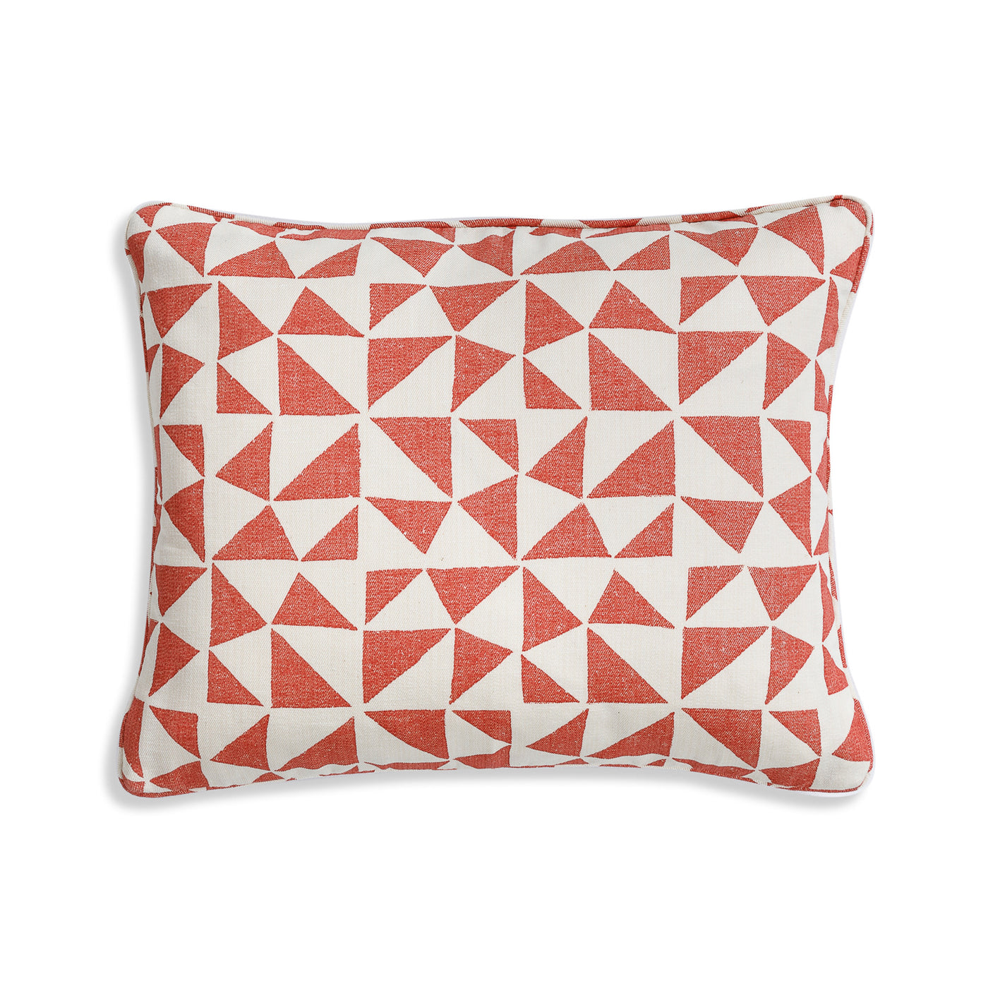 Fermoie Cushion in Bright Red Circus