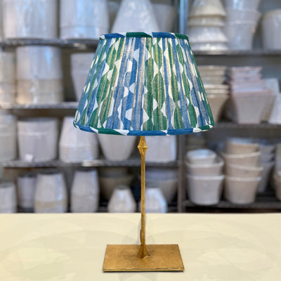 Fermoie Green & Blue Whittle Lampshade