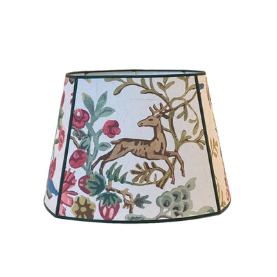 Kit Kemp - Knight's Tale in Jewel White Wallpaper Lampshade