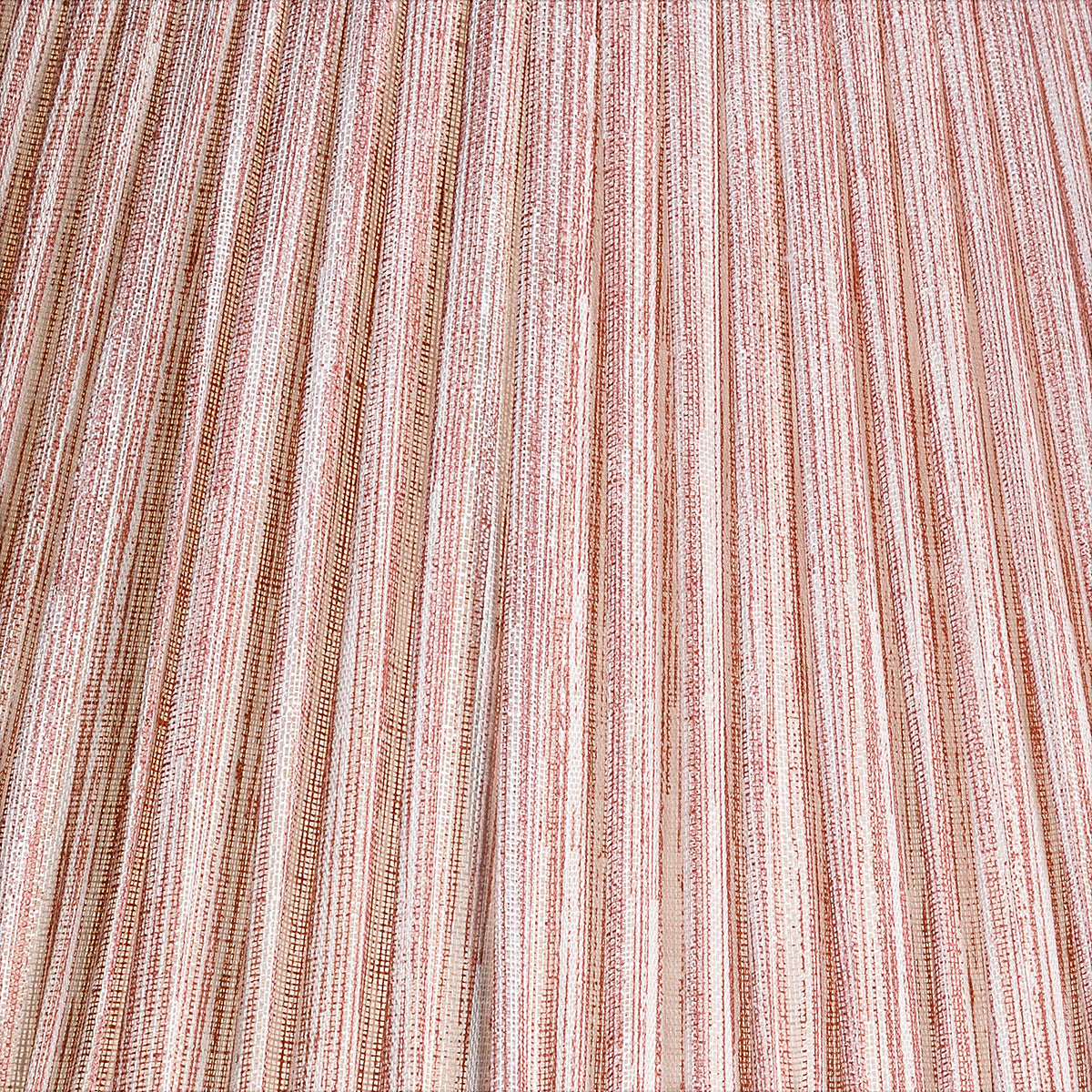 Fermoie pink strie lampshade close up