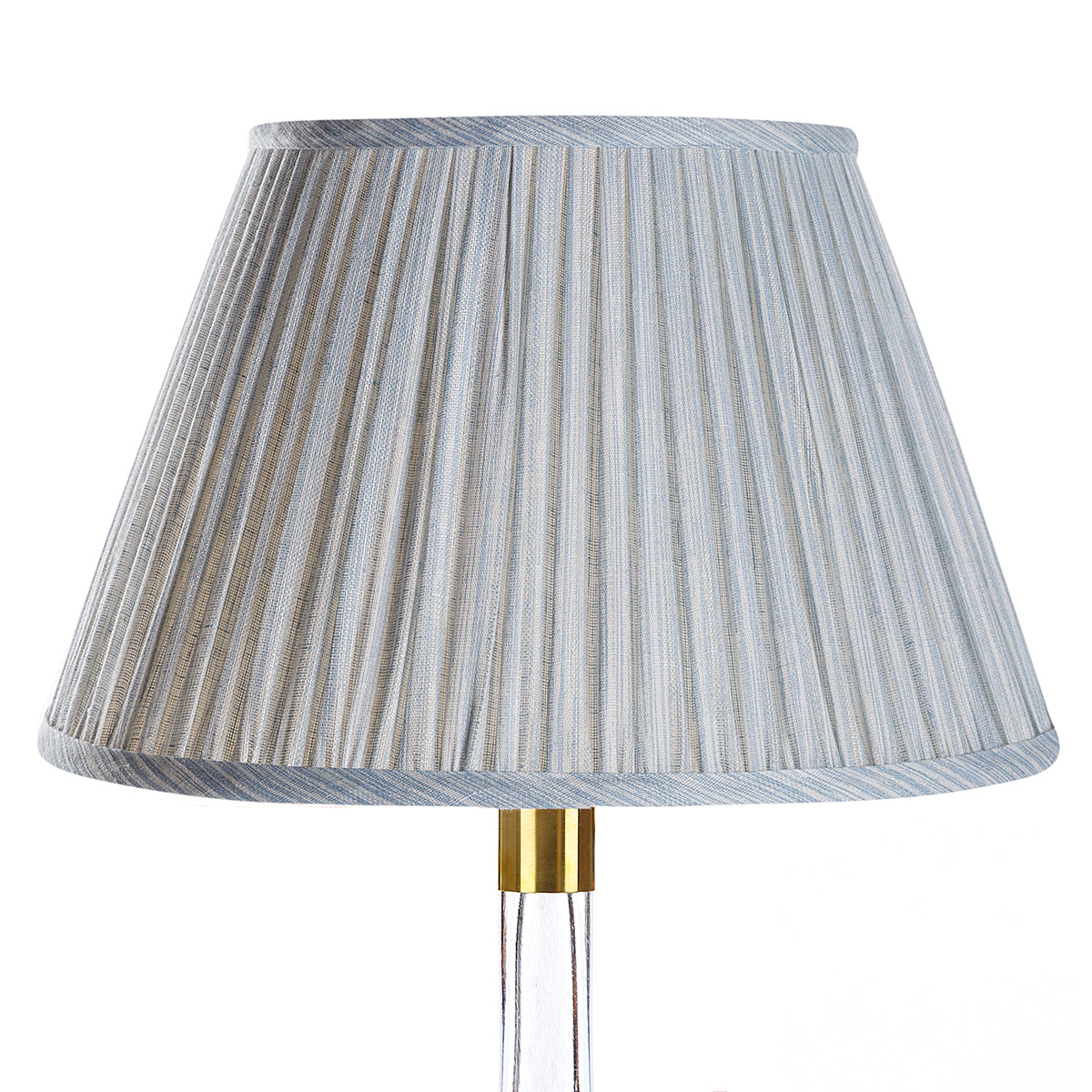 Fermoie Light Blue Strie Lampshade