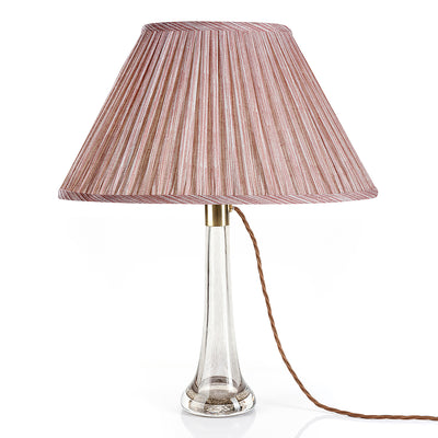 Fermoie Pink Strie lampshade