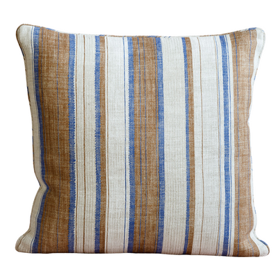 Fermoie Cushion in Brown & Blue Carskiey