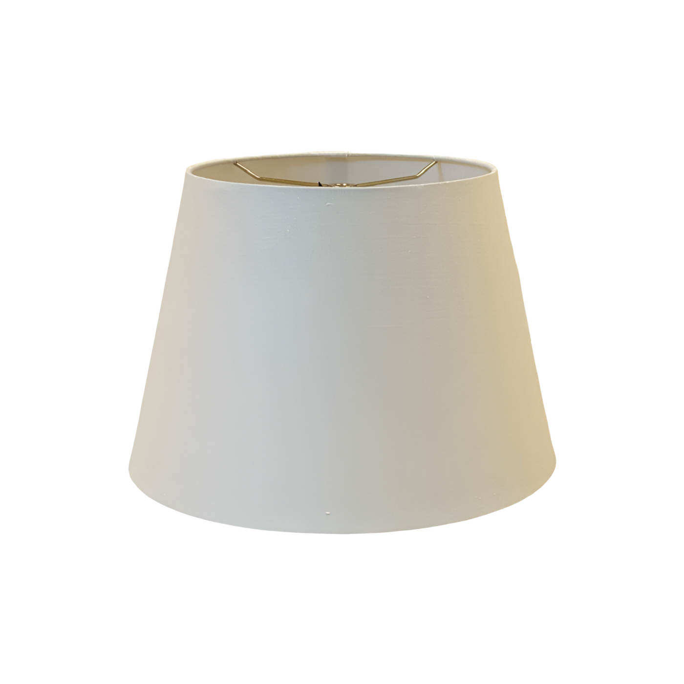 Linen Rolled Edge British Drum Lampshade - Egg