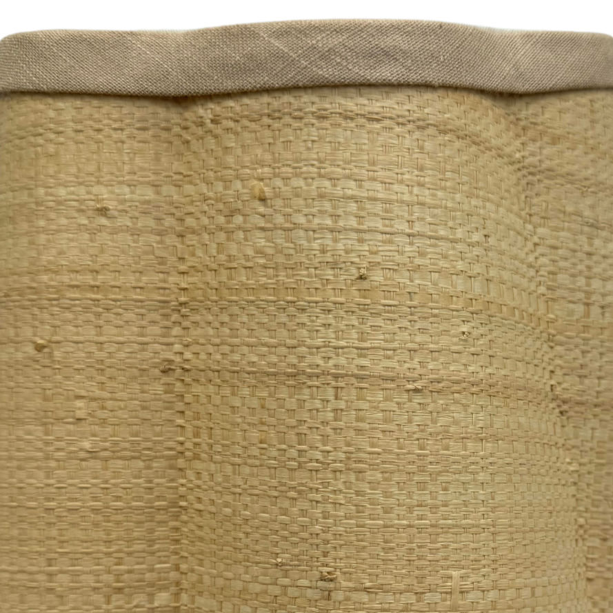 Out Scallop Raffia Hardback Lampshade