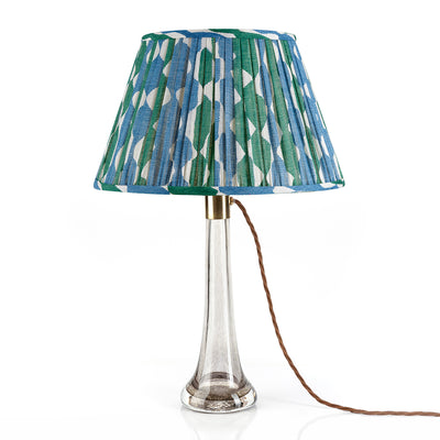 Fermoie Green & Blue Whittle Lampshade