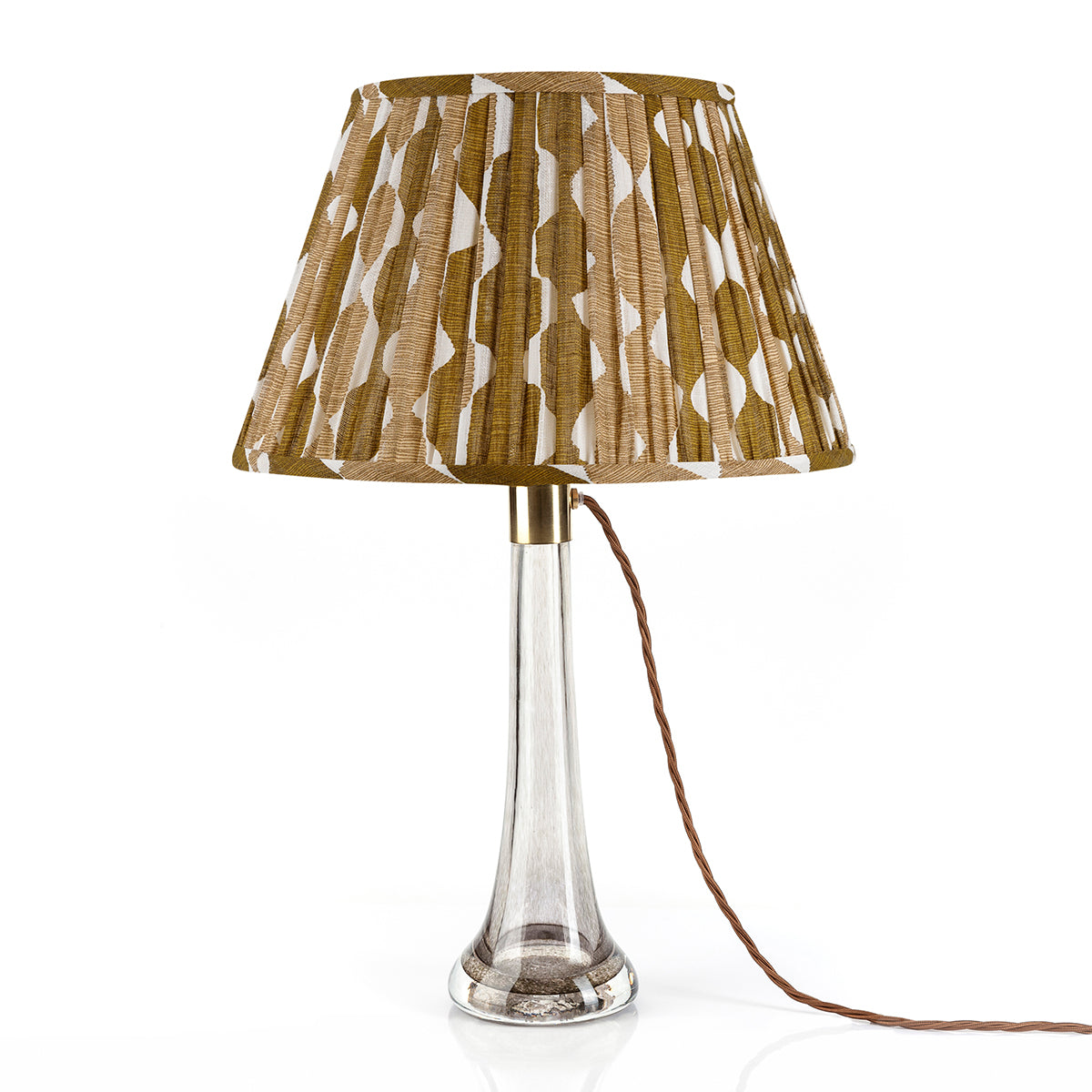 Fermoie Neutral Brown Whittle Lampshade