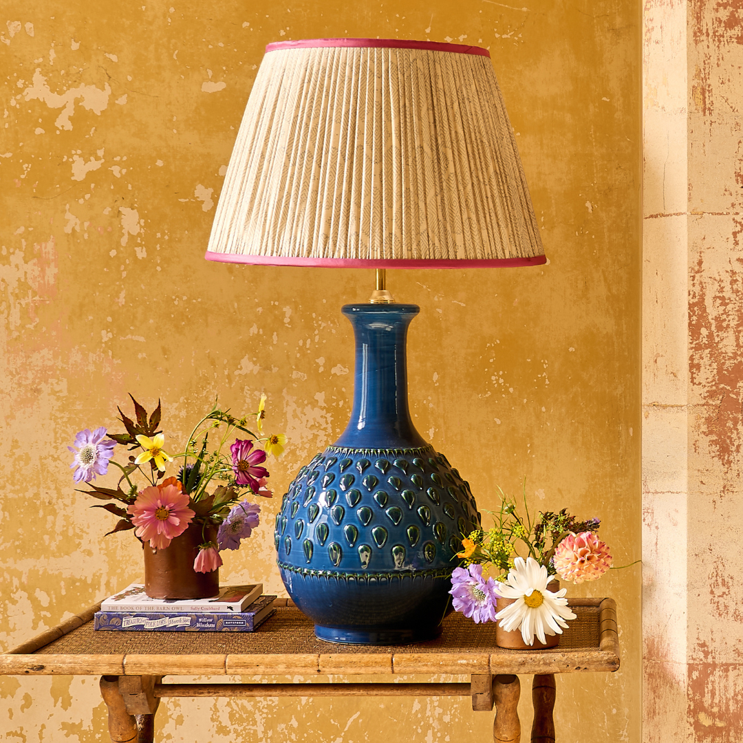 Penny Morrison blue lamp