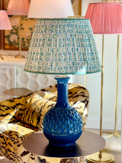 Penny Morrison Blue Amara Ceramic Lamp