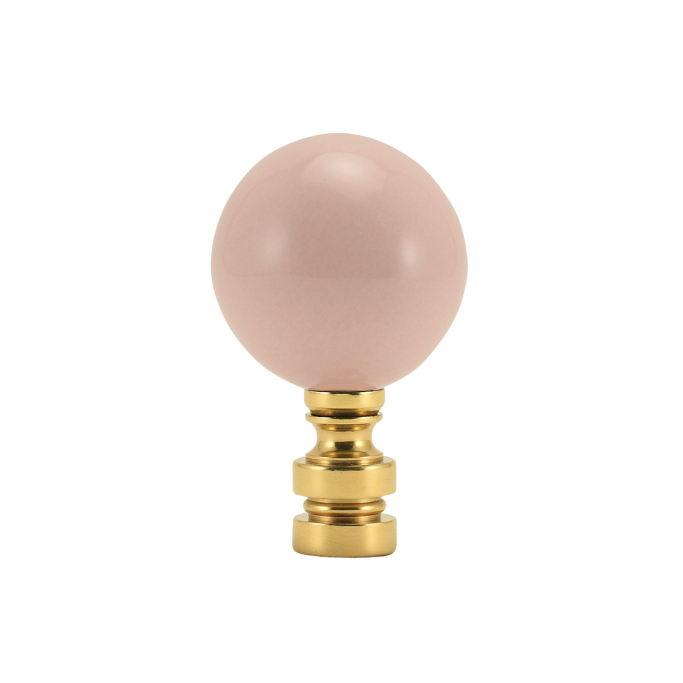 Pink Ceramic Finial