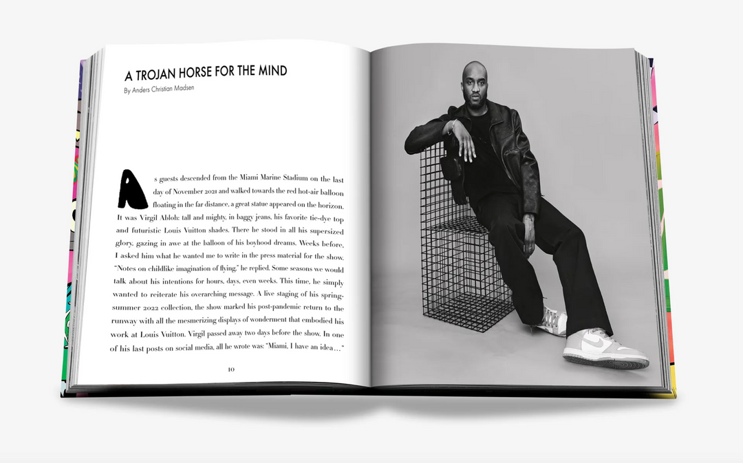 Louis Vuitton Virgil on sale Abloh Limited Edition Coffee Table Book (Cartoon Cover)