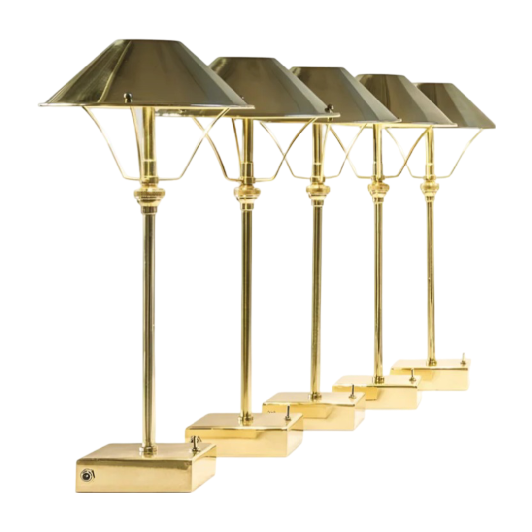 brass cordless lamps