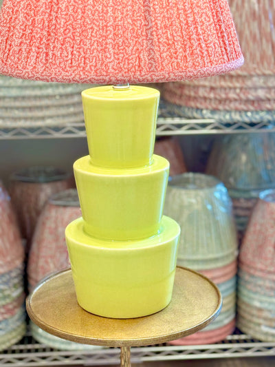 Citron Lamp and Ian Sanderson Lampshade