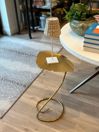 Ginkie Martini Table in Gold