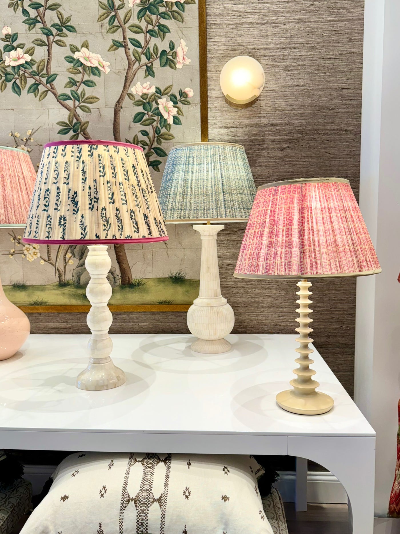 Penny Morrison Bone Lamps